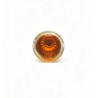 Bouteille à spiritueux en verre cannelé transparent au design unique, 500 ml/550 ml/700 ml, avec bouchon en liège composite pour bourbon et whisky