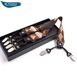 Matrimonio colore vivido tutore regolabile forte Clip fascia elastica bretella da uomo in tinta unita <span class=keywords><strong>con</strong></span> Set di papillon in tessuto - Product Image 5