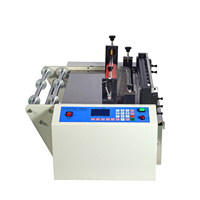 Machine de découpe de tissus côtelés, Machine de découpe de poignets et de manches