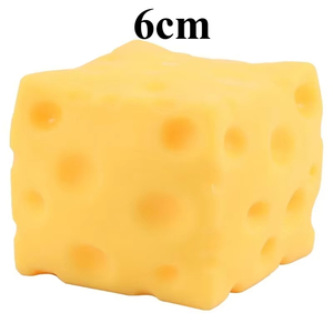 Juguetes Blandos de Queso Cuadrados para Apretar, de Rebote Lento, para Aliviar el Estrés, Juguete Sensorial Suave de Queso Mantequilla, Juguete Antiestrés - Product Image 5