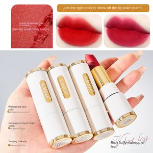 أحمر شفاه بلون القرفة من إنتاج المصنع مباشرة - تشطيب حريري، مقاوم للانتقال وطويل الأمد ومضاد للماء - Product Image 2