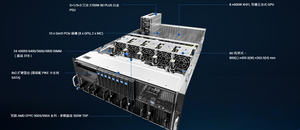 Servidor Acelerador ESC8000A-E13-DR 6U, 8 Ranuras GPU Dobles, 10 Ranuras PCIe 5.0, NIC de 400G, DPU - Product Image 2