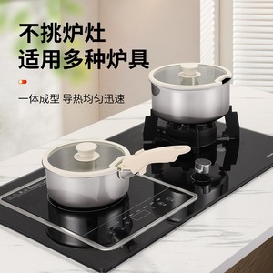 Sartén de Acero Inoxidable con Mango Desmontable, Antiadherente, Fácil de Limpiar, Apta para Todo Tipo de Cocinas, Contacta con Atención al Cliente - Product Image 4