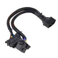 Cable de Extensión OBD2, Conector OBD de 16 Pines Macho a Hembra para ELM 327, para Herramienta de Diagnóstico Automotriz
