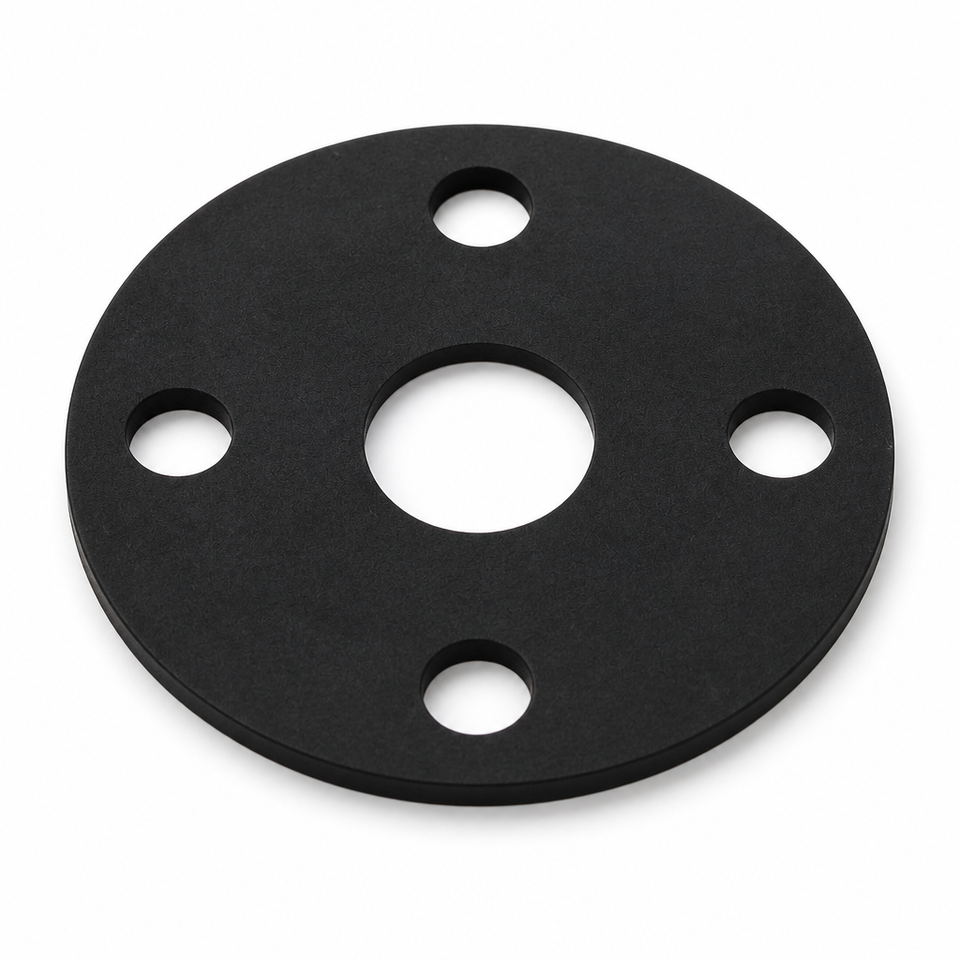 High Performance 4-Hole Heavy Duty EPDM Flange Rubber Gasket for ...