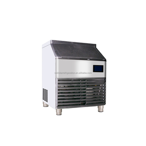 Machine à glaçons portable pour usage domestique, un petit comptoir automatique pour la production rapide de glaçons carrés solides. - Product Image 1