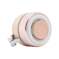 2026 Magnetische Halterung Mini Blattloser Elektrischer Tragbarer Clip-Ventilator 2000mAh 1-100 Geschwindigkeiten 360° ° Drehbarer USB-Ventilator mit LED-Licht