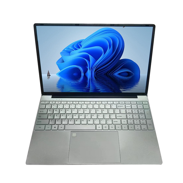 2024 15.6-Inch Slim Pocket Laptop Intel N4125 8GB RAM 256GB SSD IPS English Plastic Notebook Cheap Stock Available