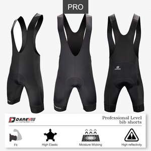 Pantaloncini <span class=keywords><strong>da</strong></span> Ciclismo Darevie per Uomo, Colore Nero, con Imbottitura EIT Italiana, Pantaloni <span class=keywords><strong>da</strong></span> Bici per Attività all'Aperto - Product Image 5