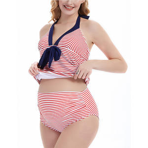 King Mcgreen Star été maillots <span class=keywords><strong>de</strong></span> <span class=keywords><strong>bain</strong></span> taille haute Premama contraste couleur <span class=keywords><strong>maillot</strong></span> <span class=keywords><strong>de</strong></span> <span class=keywords><strong>bain</strong></span> femmes enceintes <span class=keywords><strong>maillot</strong></span> <span class=keywords><strong>de</strong></span> <span class=keywords><strong>bain</strong></span> maillots <span class=keywords><strong>de</strong></span> <span class=keywords><strong>bain</strong></span> <span class=keywords><strong>grossesse</strong></span> - Product Image 2