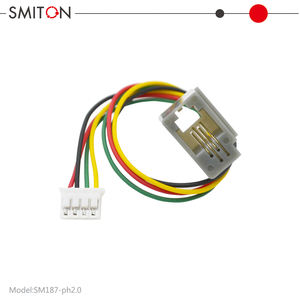 2.54 टर्मिनल के साथ RJ9 4पिन 616e टेलीफोन सॉकेट - Product Image 3