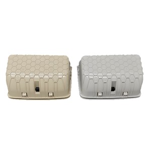 Estuche para gafas de sol, caja de almacenamiento para el techo, tipo clip, bandeja superior central de plástico para Skoda Octavia - Product Image 5