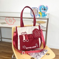 Sac fourre-tout pour mère et fille, sac à bandoulière en Nylon avec fermeture éclair, sac à main en Nylon durable de grande capacité pour l'école et l'université