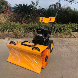 Hand-Pushed Gas-Powered <b>Snow</b> Blower: Small-Sized <b>Sweeper</b> with Multi-Functional Use for Garden & Home - Product Image 1