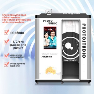 Machine à autocollants photo tout-en-un de style coréen, imprimante photo interactive en libre-service, jeux à pièces - Product Image 3