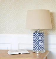 Lampe de bureau électrique en céramique moderne européenne pas chère, lampe de chevet décorative pour la chambre à coucher, pour la décoration de la maison