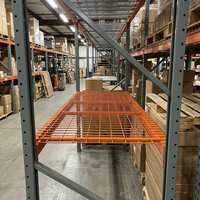 Plateau en treillis métallique de 1200 kg de capacité de charge pour étagère à palettes, plateau en treillis métallique industriel pour la manutention des matériaux