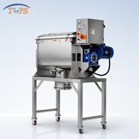 Mélangeur à ruban horizontal facile à nettoyer pour le mélange de poudres alimentaires composées