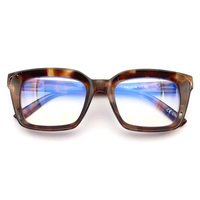 Marcos De corte De diamante con logotipo personalizado, gafas De lectura para ordenador, con funda, antiluz Azul, bloqueo De luz