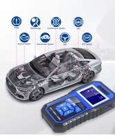 Escáner de Diagnóstico Completo KW450 para VW y Audi con Pantalla TFT de 2.8 Pulgadas, Compatible con OBD2, Ajuste Universal, 12V, Certificado CE