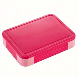 Boîte à lunch bento en plastique pour enfants, mignonne, personnalisée, avec motif de dessin animé, sans BPA, 5 compartiments, étanche, avec sac pour les enfants d'âge scolaire - Product Image 4