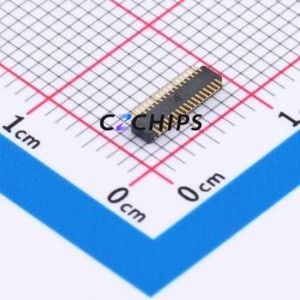 HC-PBB40C-30DP-0.4V-02 Board-to-Board & Backplane Connector SMD,P=0.4mm Connector 30P 0.4mm Slot Butt Joint Vertical Mount - Product Image 2