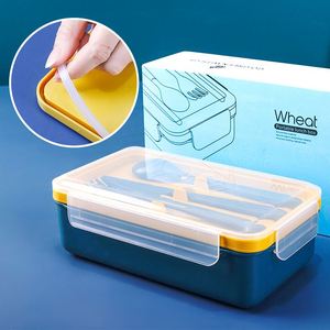 Wholesale Durable BPA Free <b>Compartments</b> <b>Lunch</b> <b>Boxes</b> Takeout Stackable <b>Lunch</b> ContainerWith Movable Divider for School Kids - Product Image 6