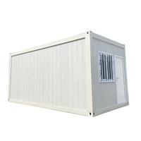 Cabine de pomme verte préfabriquée prix de construction d'expédition bon marché petite maison de conteneur portable de 20 pieds
