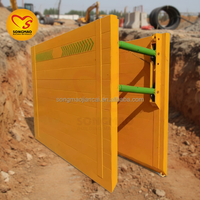 Caisse de soutènement modulaire en acier Q235 et aluminium pour tranchées, pour la construction et les chemins de câbles en PVC