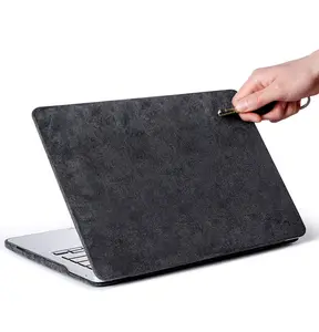 Casing kulit suede antik untuk alcantara 13 inci Macbook casing grosir sampul 14 inci/16 inci