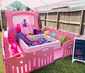 Château gonflable portable en plastique d'intérieur personnalisé, aire de jeux souple pour bébés et enfants, <span class=keywords><strong>table</strong></span> de <span class=keywords><strong>jeu</strong></span> en mousse, piscine à billes de 8 - Product Image 1