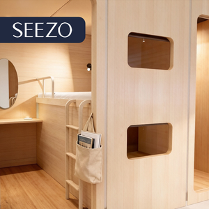 <span class=keywords><strong>Lit</strong></span> superposé en forme de capsule double pour hôtel, hôpital, aéroport, bureau, en bois, insonorisé, avec 2 lits - Product Image 2