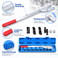 Kit d'outils de levier professionnel RuiMart pour l'entretien automobile avec broches assorties et mallette de rangement rigide pour la réparation automobile OEM ODM