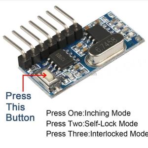 Nuevo Módulo Receptor Inalámbrico RX480E-4 DC 3.3-5V de 433Mhz con Decodificación, Sin Plomo/RoHS - Product Image 4