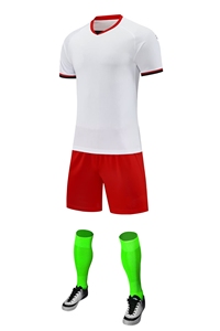 Seragam Sepak Bola Sublimasi OEM Bernapas Cepat Kering Jersey Tim Kustom Jersey Sepak Bola yang Dapat Disesuaikan Jersey Sepak Bola Logo Kustom - Product Image 3