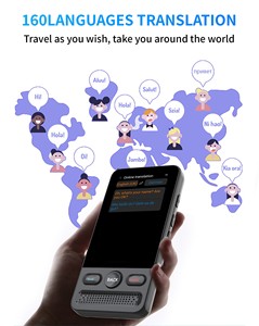 Dispositivo <span class=keywords><strong>Traductor</strong></span> de Voz Multilingüe, Traducción de Fotos con WiFi sin Conexión, 75 Idiomas en Modo Offline, Cámara, 160 Idiomas en Modo Online para Negocios - Product Image 6
