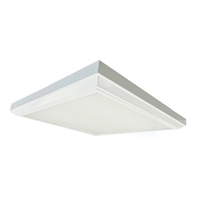 Facile à installer, panneau lumineux LED IP40 36W pour surface, bureau, hôpital, magasin, hôtel