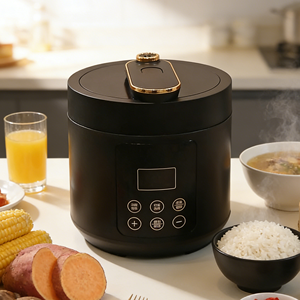 Olla Arrocera Automática Multifuncional de Gran Capacidad con Control de Botones, Olla a Presión Eléctrica Comercial KC04003 - Product Image 1