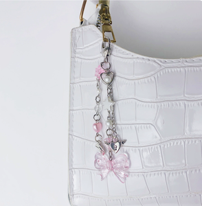 Mengda Nouvelle Fille Conception Douce et Mignonne Porte-clés Sac Pendentif Casque Chaîne de Téléphone Mobile <span class=keywords><strong>Polaroid</strong></span> Vente en Gros - Product Image 5