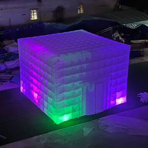 Carpa Inflable para Discoteca, Cubo Negro Portátil para Fiestas de Cumpleaños, Bodas, Bar, <span class=keywords><strong>Casa</strong></span> Móvil para Jardín - Product Image 5