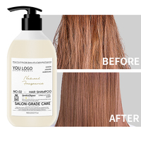 Shampooing Professionnel Hydratant aux Acides Aminés, Kératine Hydrolysée et Vitamine E, Parfum Floral Agrumes, Marque Blanche, Vente en Gros OEM