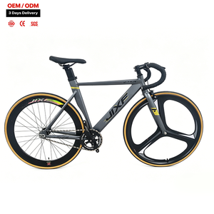 Bonne qualité prix usine vélo à pignon fixe cadre en alliage d'aluminium vélo de course <span class=keywords><strong>Fixie</strong></span> vélo 700C piste à vitesse unique vélo de course - Product Image 1