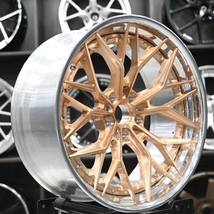 Ruedas forjadas de dos piezas DJJ de 19-21 pulgadas, adecuadas para ruedas personalizadas de Porsche 911 GT2/GT3 <span class=keywords><strong>Lamborghini</strong></span> Huracan <span class=keywords><strong>McLaren</strong></span> 720S - Product Image 3