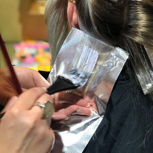 Rollo de papel de aluminio de 12cm y 15cm de ancho para barbería - Product Image 6