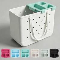 Support de tasse et plateau de rangement portable classique pour sac de plage, grand porte-boissons, organisateur de compartiments, accessoires pour sac fourre-tout étanche en EVA