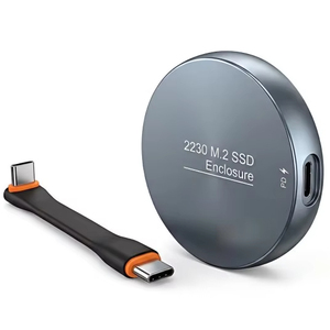 라운드 마그네틱 M.2 2230 NVMe SSD 인클로저 USB-C 스마트폰용 - Product Image 1