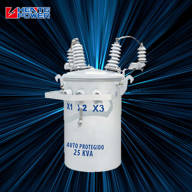 HENTG Power Single Phase Oil Mounted Transformer 25kVA to 333kVA 10kv Input Voltage 440v & 110v Output Voltage