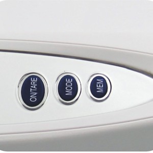 Báscula para Bebés de 20 KG, Medición Digital del Peso para Recién Nacidos, Forma Rectangular Blanca, Funciona con Pilas Secas - Product Image 1