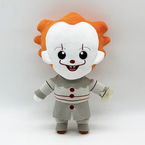Clown à face blanche en peluche poupée personnage de <span class=keywords><strong>film</strong></span> en peluche marchandise Clown en peluche jouet Stephen King's IT Pennywise <span class=keywords><strong>horreur</strong></span> Phunny - Product Image 2