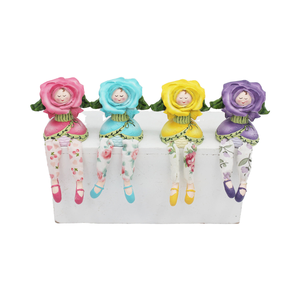 Statue de sorcière d'Halloween miniature en résine faite à la main Sculpture d'art populaire personnalisée écologique Figurine animale de noël cadeau en gros - Product Image 1